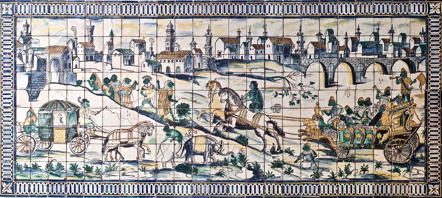 The Chicken's Wedding panel from Portugal